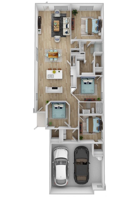 Millbrook Commons Yellowstone Floor Plan